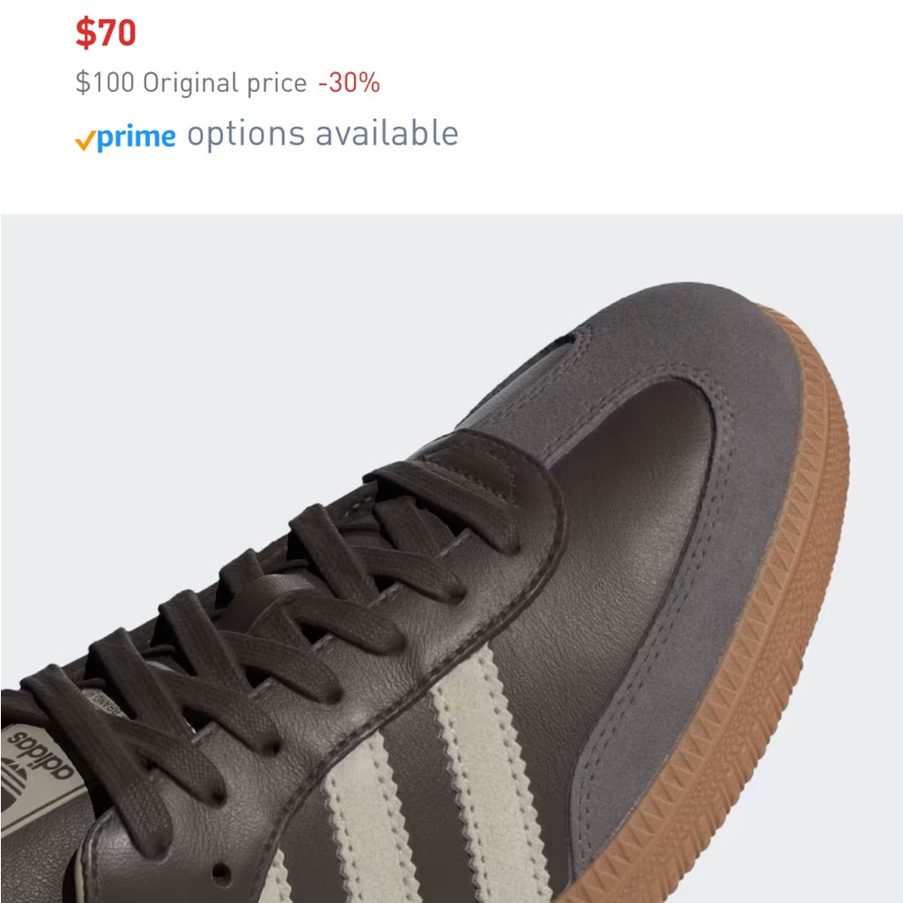 adidas Women's Athletic Sneakers - Brown, Gray, Gum